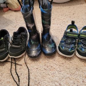 Boys Toddler 7 Shoe Summer Starter Bundle Lot. 3 pairs. Under Armour